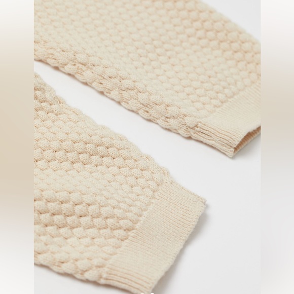 NWOT Organic Cotton Textured Knit Pants - Picture 2 of 2